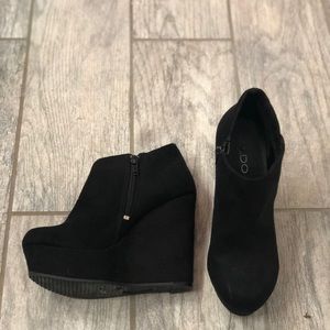 Aldo Platform booties
